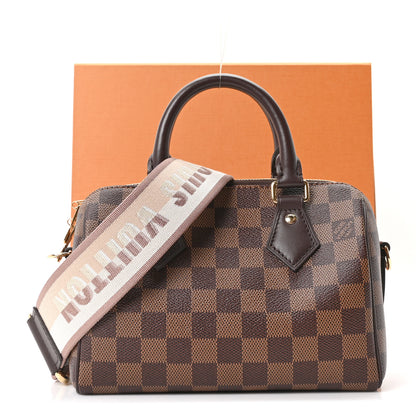 Louis Vuitton Damier Ebene Speedy Bandouliere 20 9 of 9