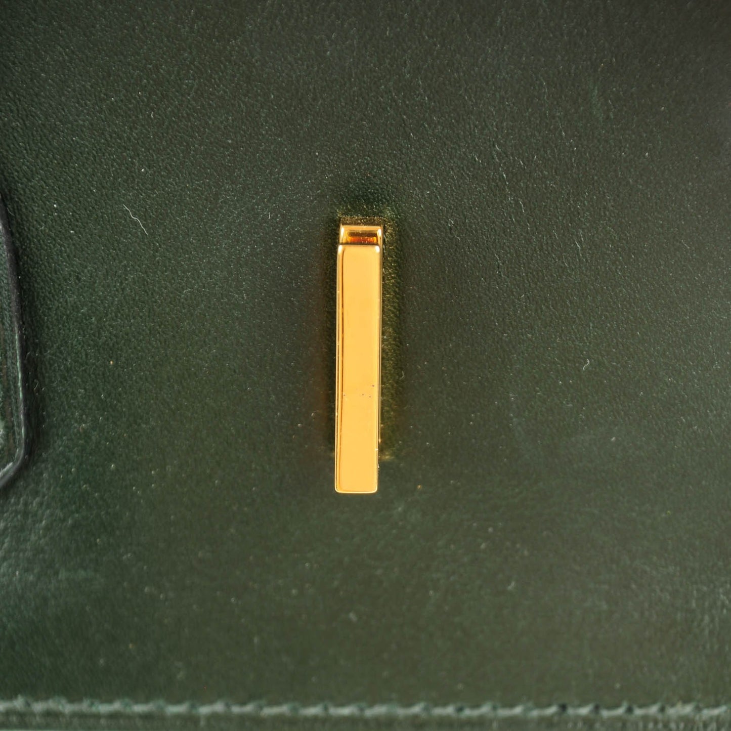 Box Vibrato Birkin 35 Vert Fonce