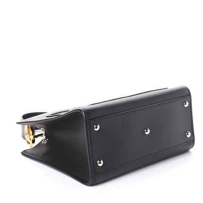Fendi Vitello Century Opaco F is Fendi Small Runaway Satchel Black 4 of 9