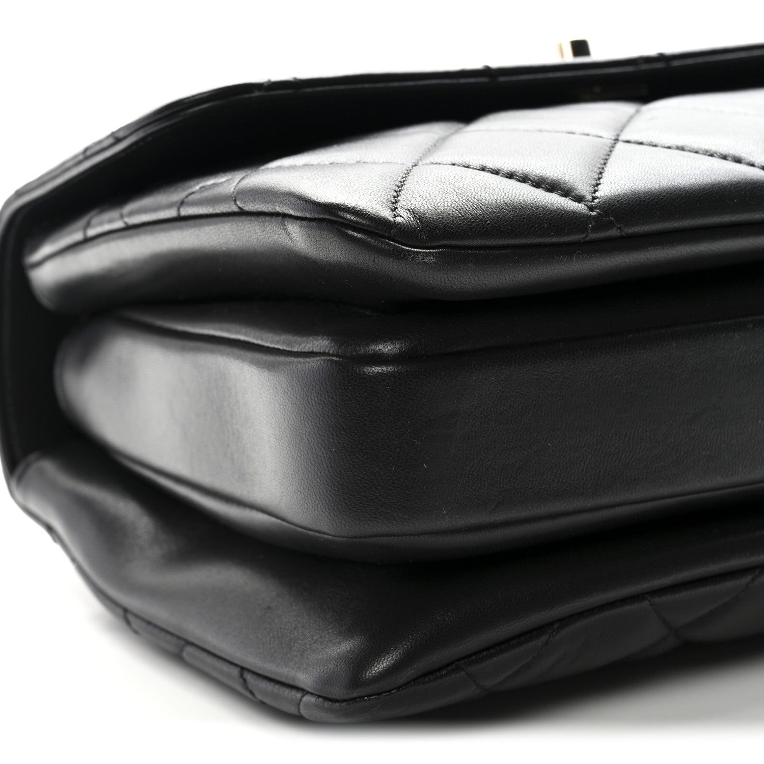 Chanel Lambskin Quilted Small Trendy CC Dual Handle Flap Bag Black 8 of 10