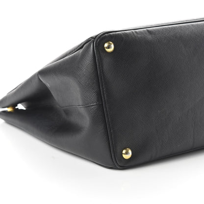 Prada Saffiano Lux Large Tote Black 6 of 11