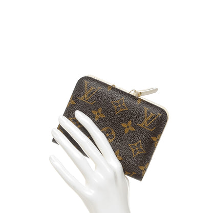 Louis Vuitton Monogram Insolite Coin Purse Wallet White 2 of 7
