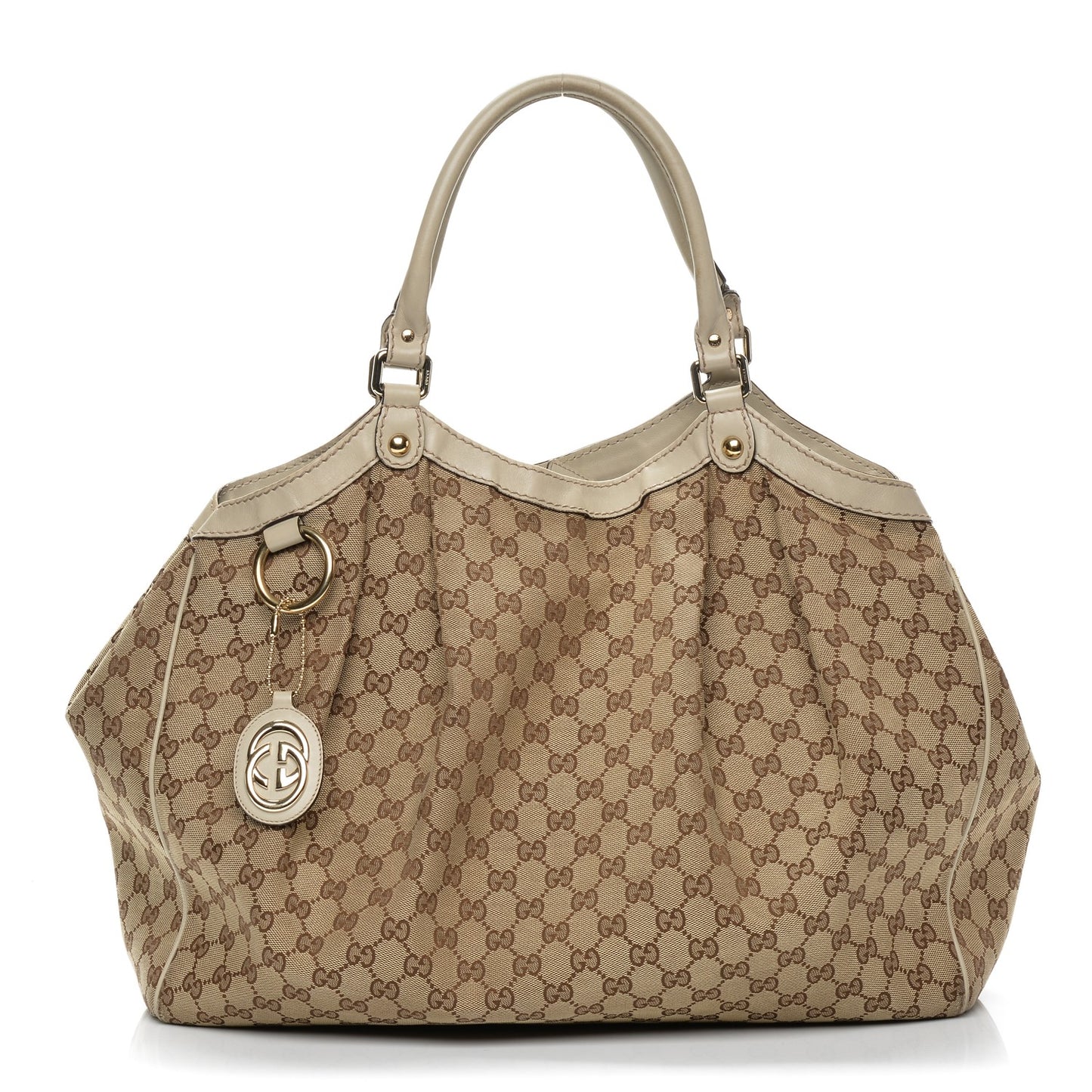Monogram Large Sukey Tote Off White