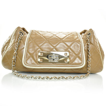 Chanel Lambskin Quilted East West Accordion Flap 1 of 9