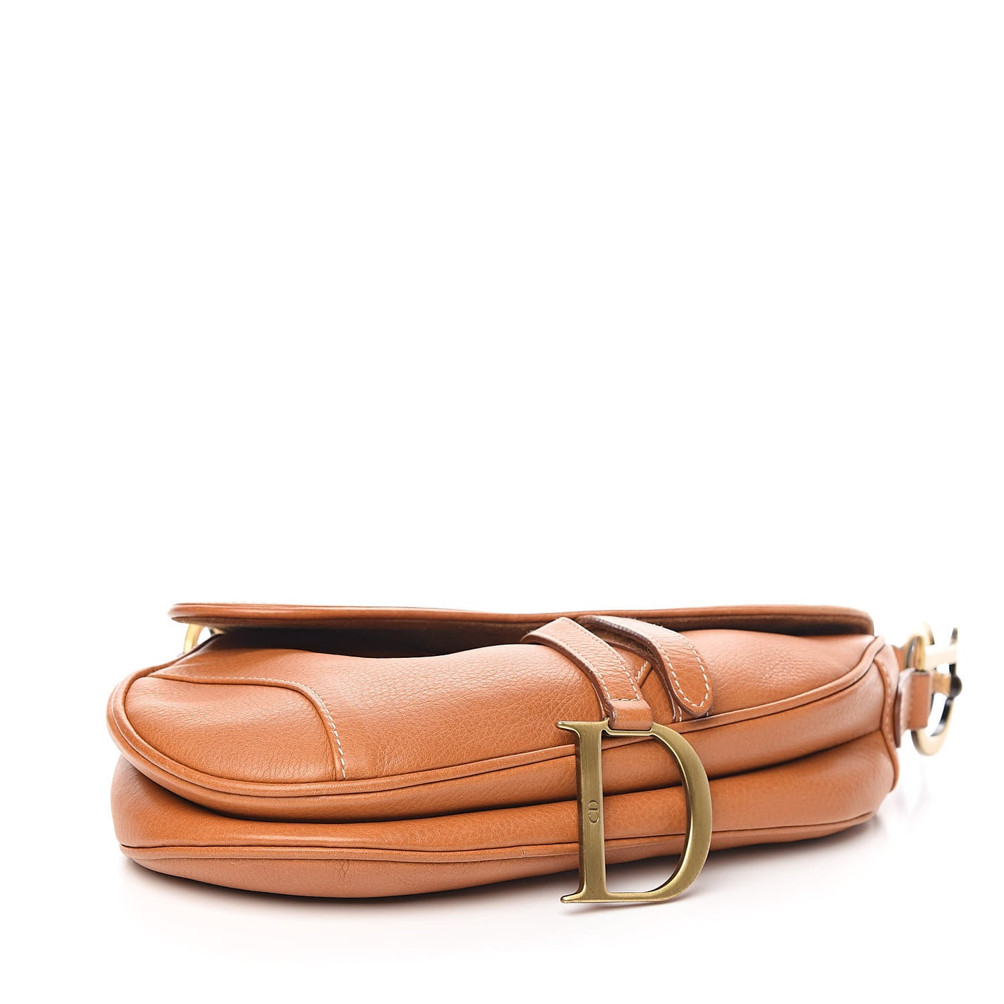 Calfskin Saddle Bag Tan