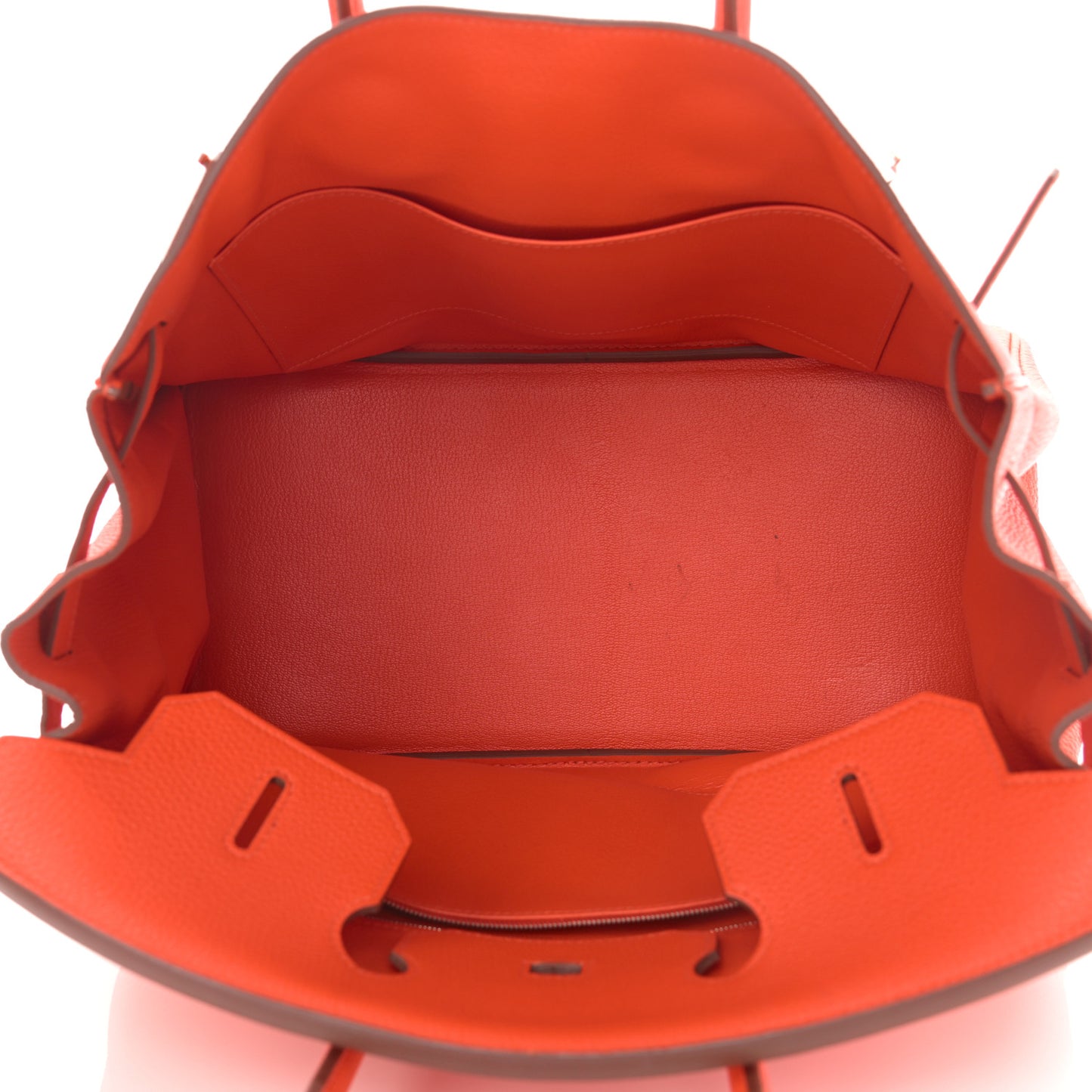 Togo Birkin 35 Rouge Pivoine