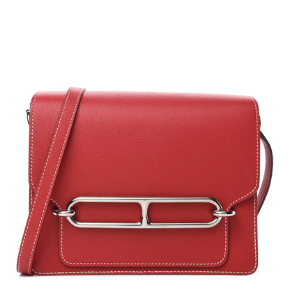 Hermes Evercolor Sac Roulis 23 Rouge Grenat 1 of 11