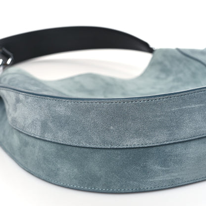 Proenza Schouler Suede Arch Shoulder Bag Faded Blue 8 of 9