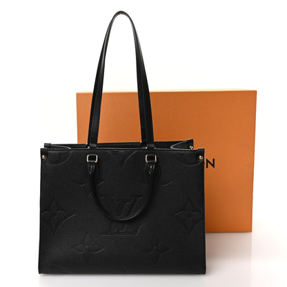 Louis Vuitton Empreinte Monogram Giant OnTheGo MM Black 10 of 10