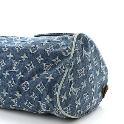 Louis Vuitton Monogram Denim Neo Speedy Blue 10 of 17