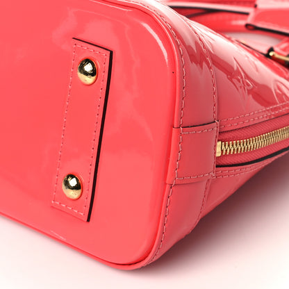 Louis Vuitton Vernis Alma BB Rose Litchi 9 of 10