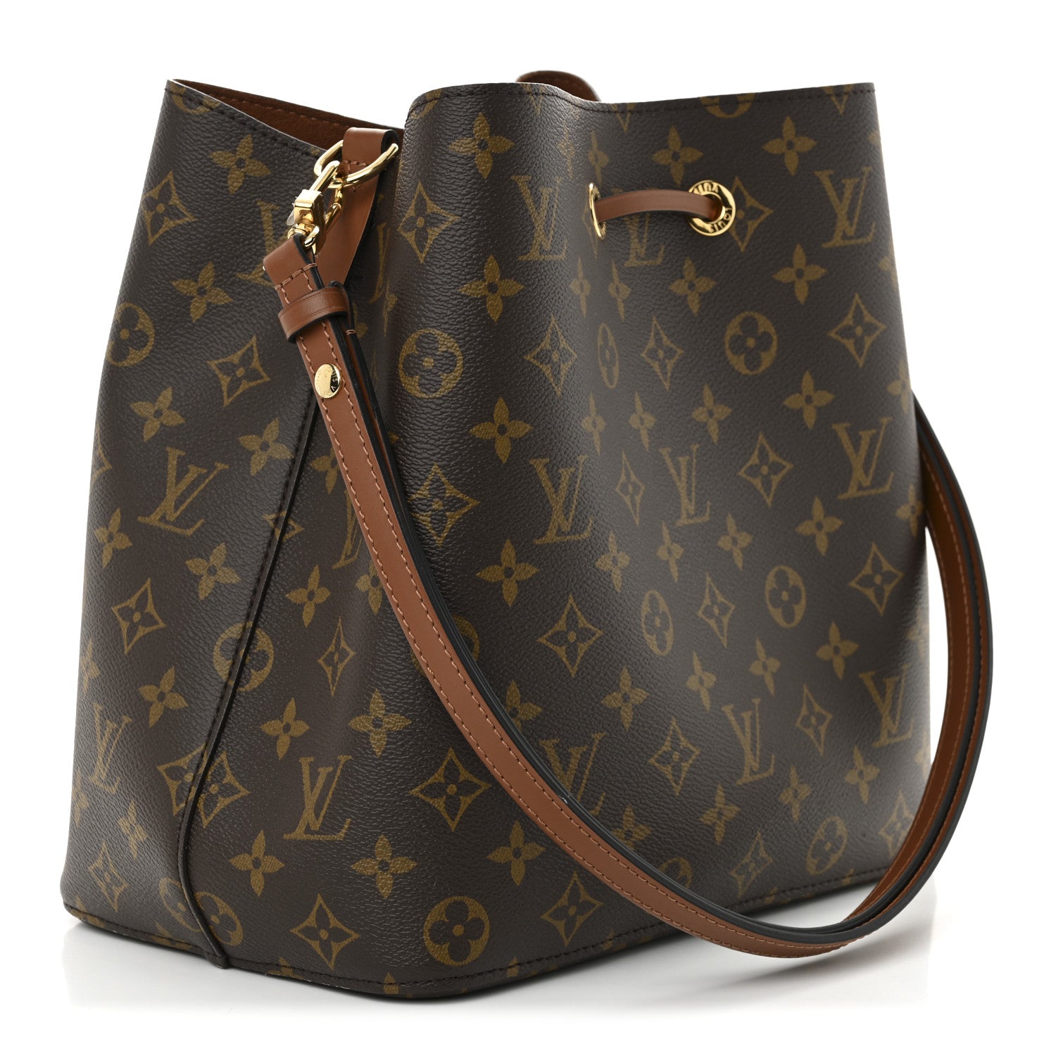 Louis Vuitton Monogram Neonoe MM Caramel 3 of 10