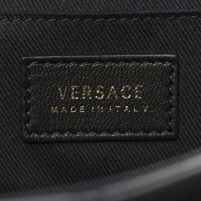 Versace Nappa Quilted Icon Shoulder Bag Black 5 of 9