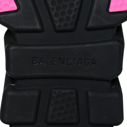 Balenciaga Neoprene Knit Womens Speed Clear Sole Sneakers 38 Black Pink Fluo 6 of 7