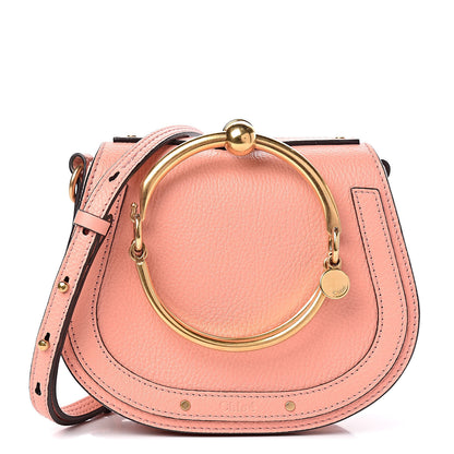 Chloe Calfskin Suede Small Nile Bracelet Bag Ideal Blush 1 of 15