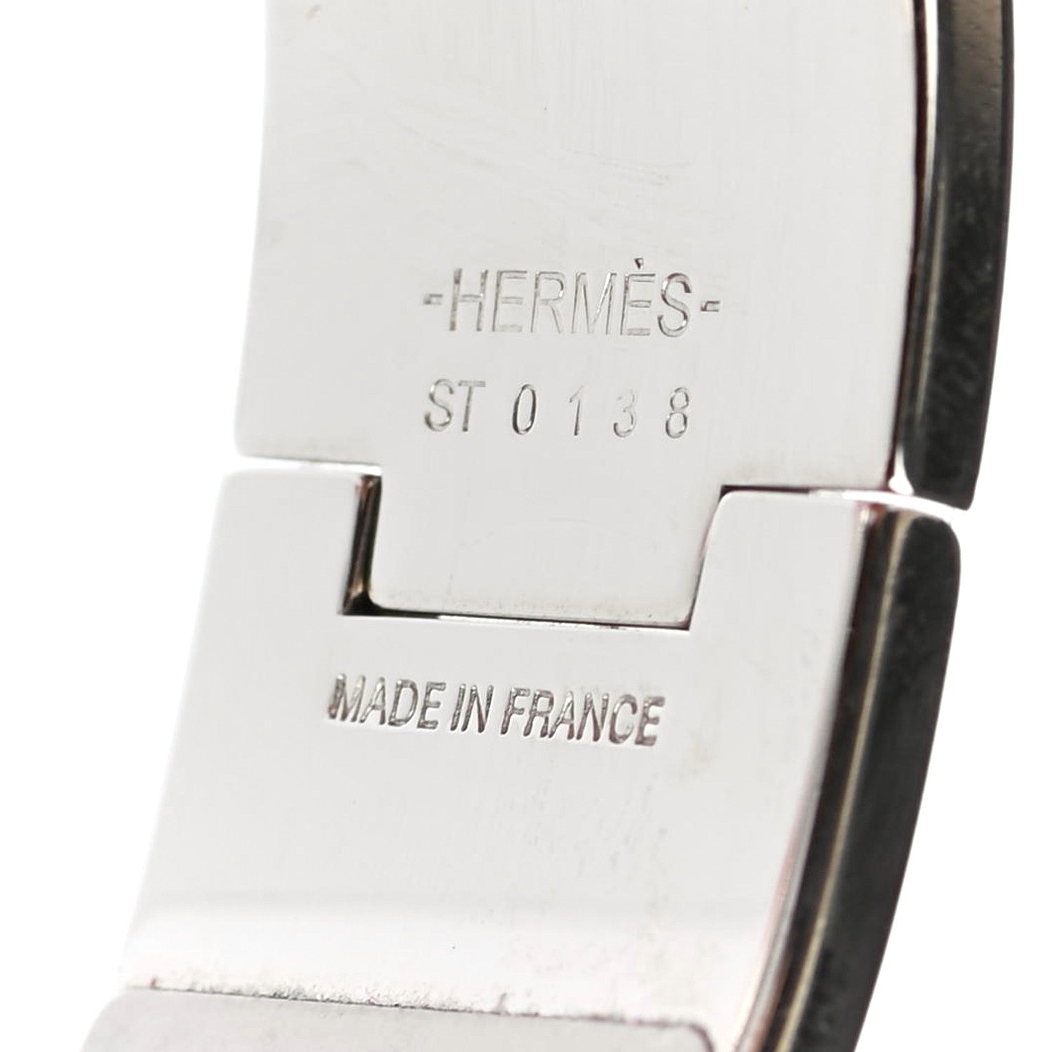Hermes Enamel Wide Clic Clac H Bracelet PM Rose Velours 3 of 3