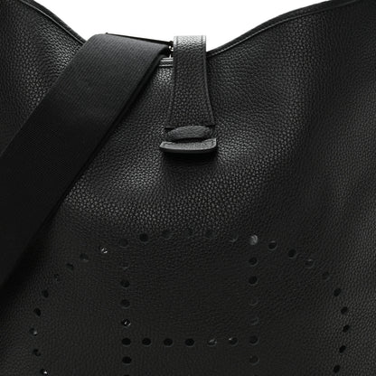 Hermes Taurillon Clemence Evelyne III TGM Black 8 of 10