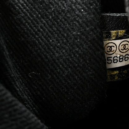Chanel Calfskin Perforated Up In The Air Tote Black 7 of 10