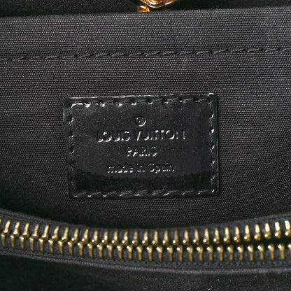 Louis Vuitton Vernis Montaigne BB Black 6 of 11