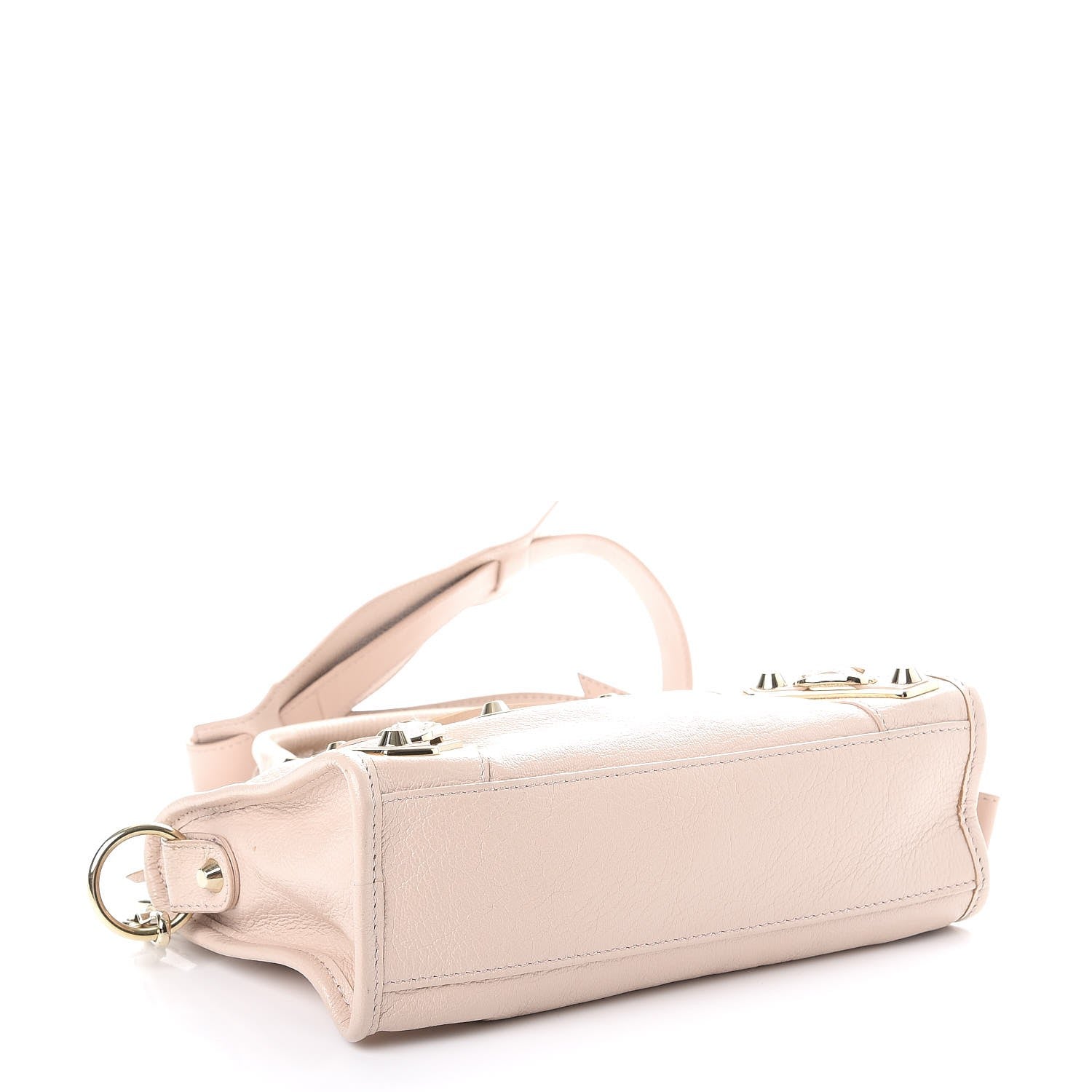 Balenciaga Chevre Gold Metallic Edge Hardware Mini City Rose Aubepine Bois de Rose 4 of 7