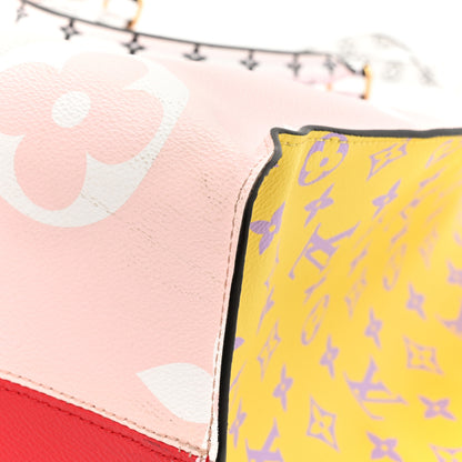 Louis Vuitton Monogram Giant Onthego GM Rouge Rose 17 of 23