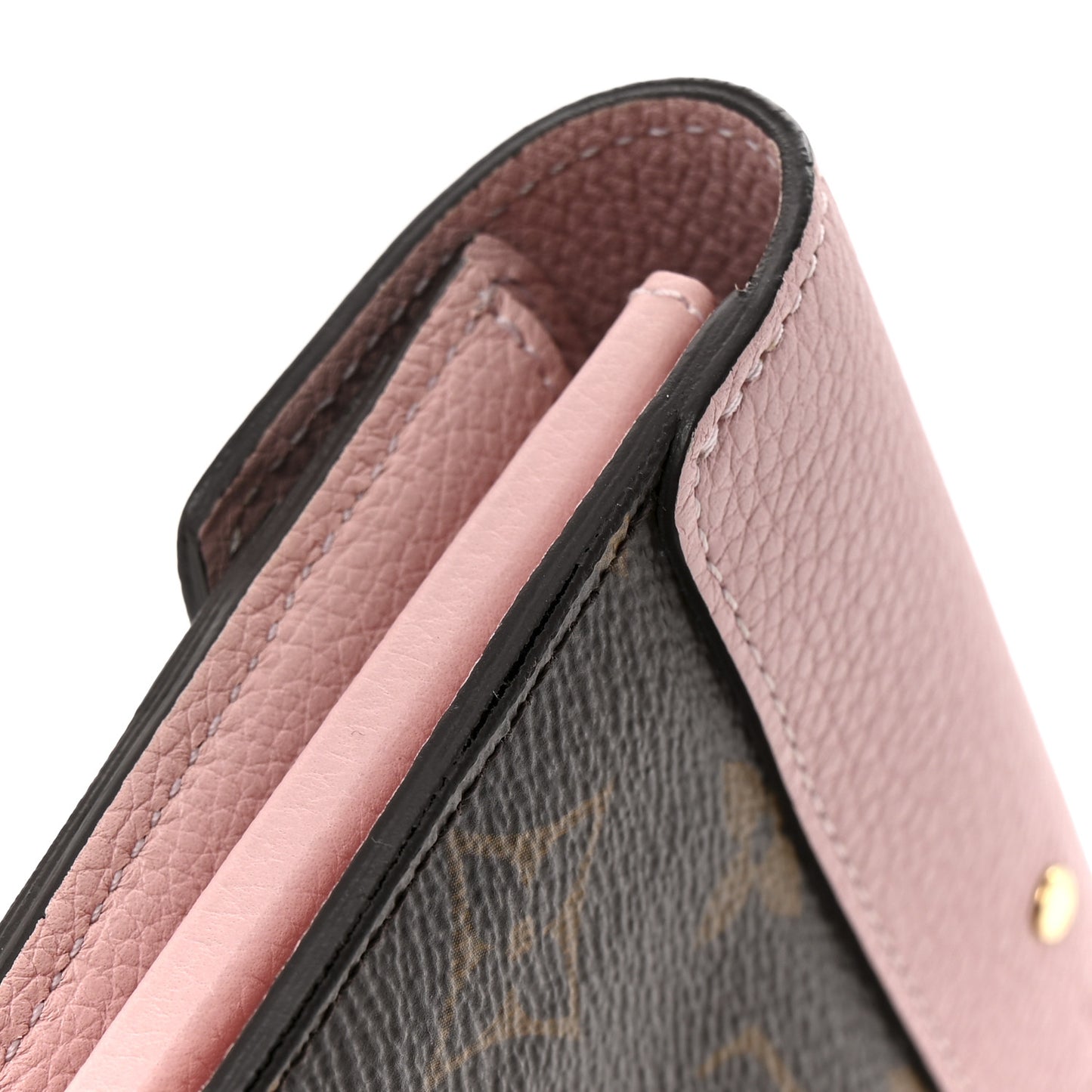 Monogram Pallas Wallet Rose Ballerine