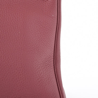 Hermes Taurillon Clemence Birkin 35 Bois de Rose 34 of 34