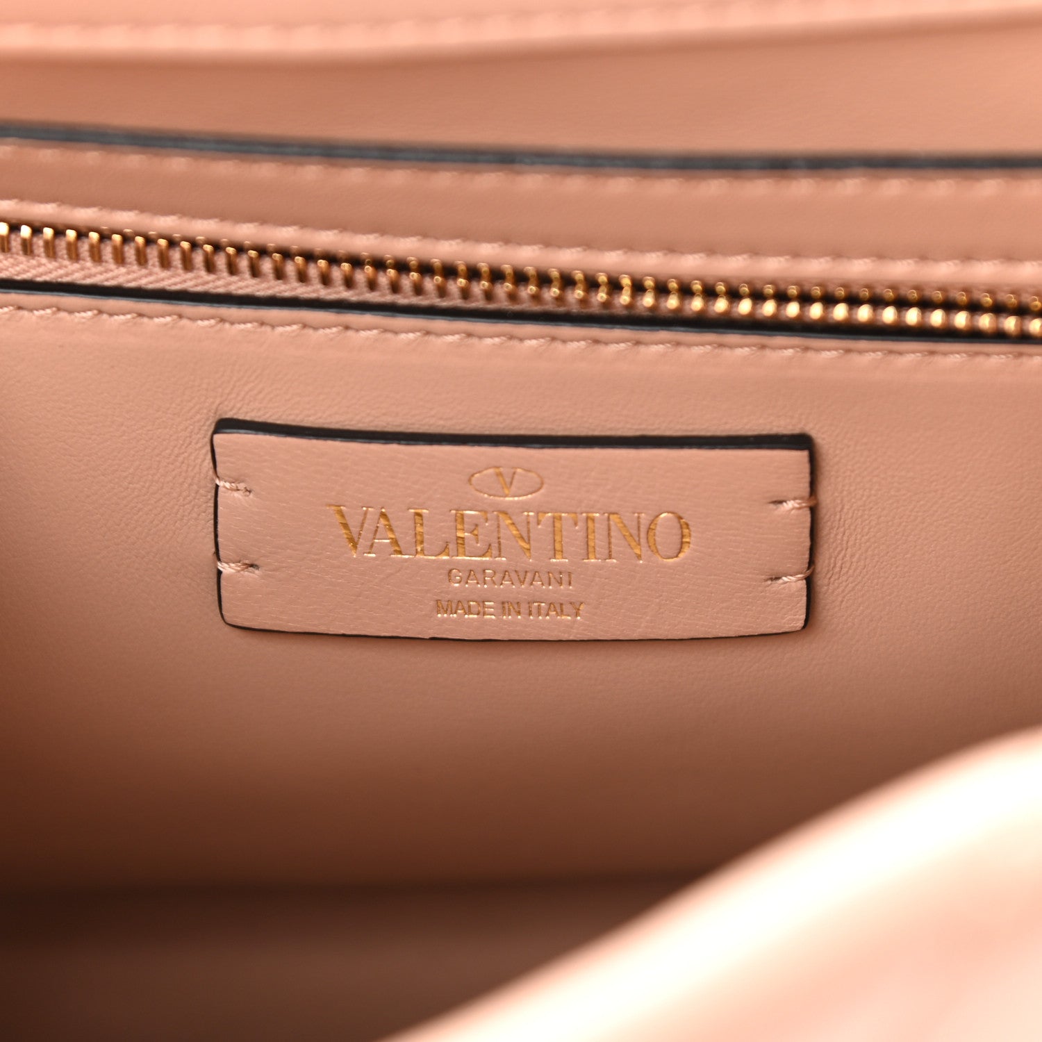 Valentino Garavani Nappa Large Roman Stud Shoulder Bag Rose Cannelle 6 of 9