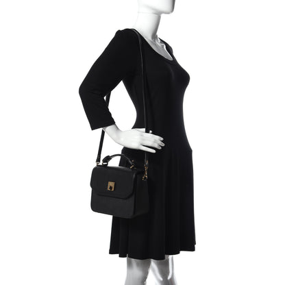 MCM Saffiano Milla Crossbody Black 2 of 9