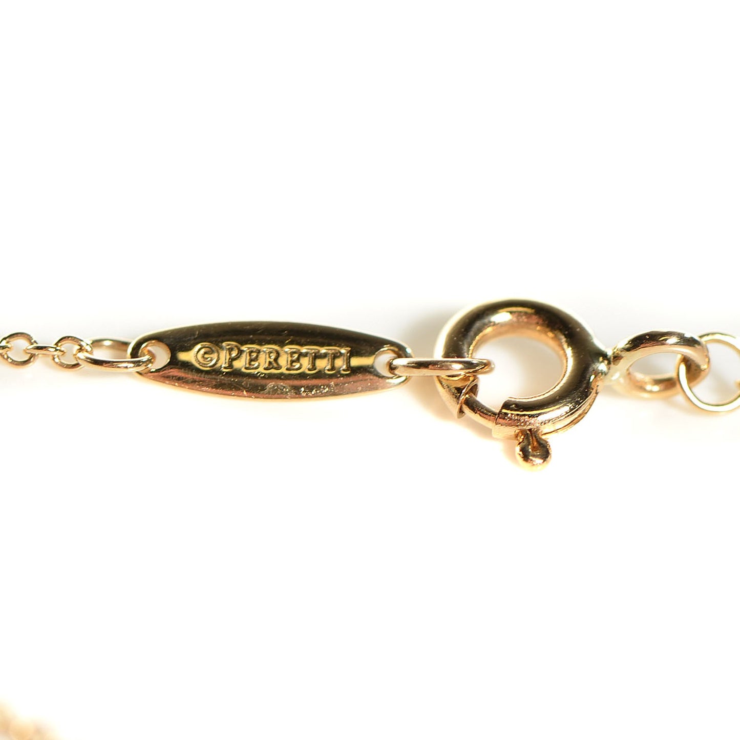 18K Yellow Gold Diamond .08ct Elsa Peretti Diamonds by the Yard Bracelet