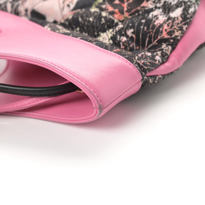 Chanel Calfskin Canvas Printed Medium 31 Shopping Bag Pink 16 of 16