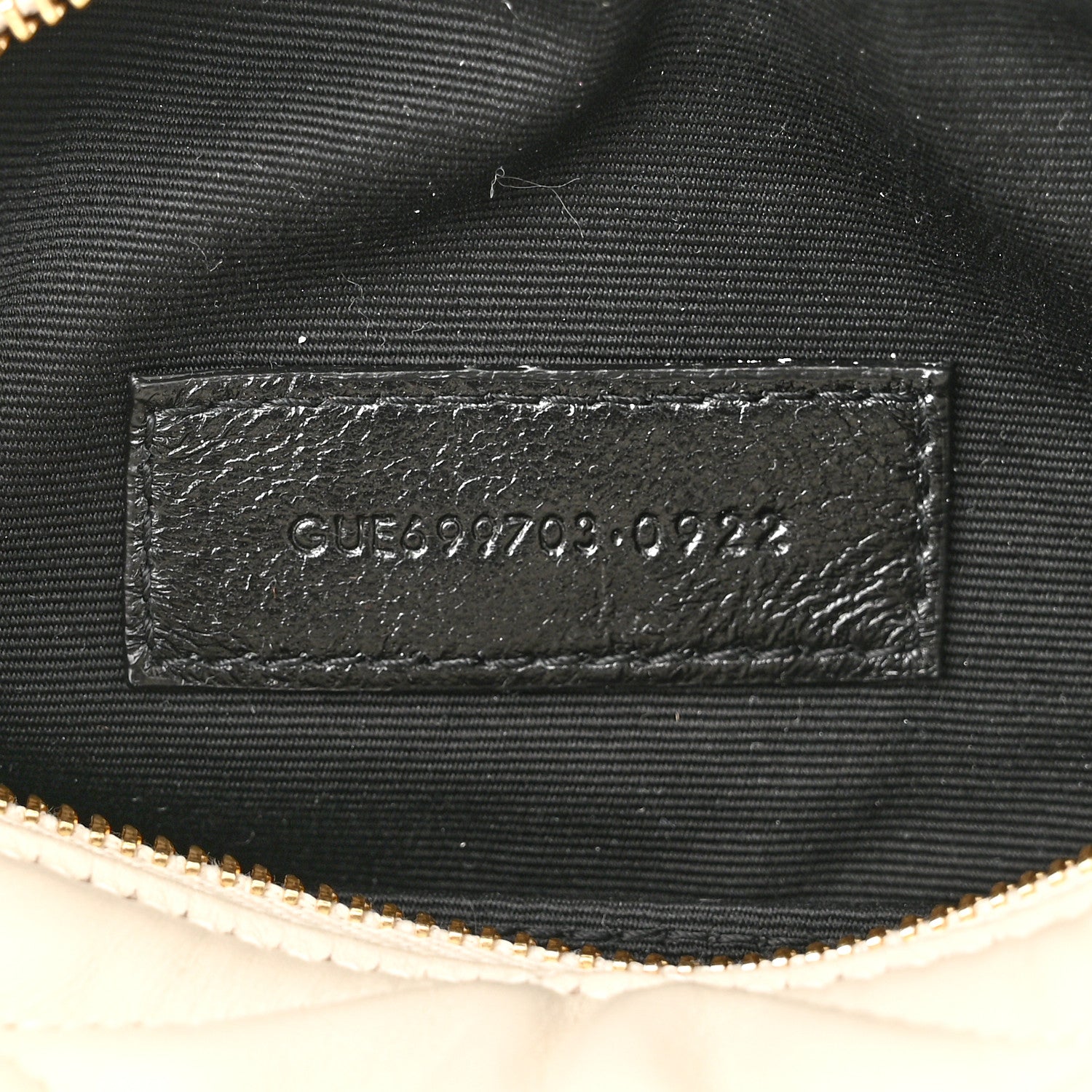 Saint Laurent Lambskin Monogram Mini Sade Tube Bag Crema Soft 6 of 11
