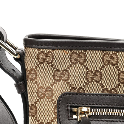 Gucci Monogram Messenger Bag Dark Brown 11 of 11
