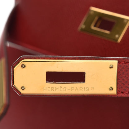 Hermes Epsom Kelly Sellier 28 Rouge 20 of 40