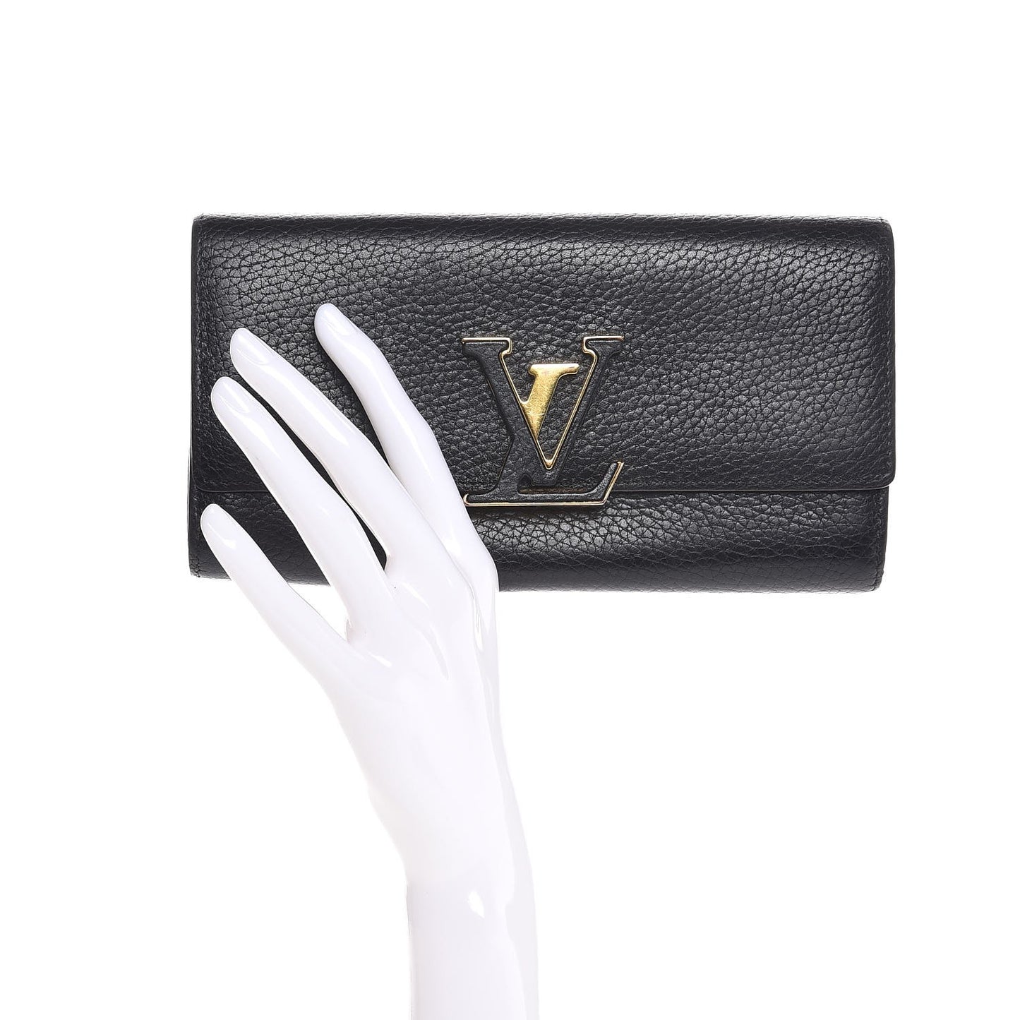 Taurillon Capucines Wallet Black