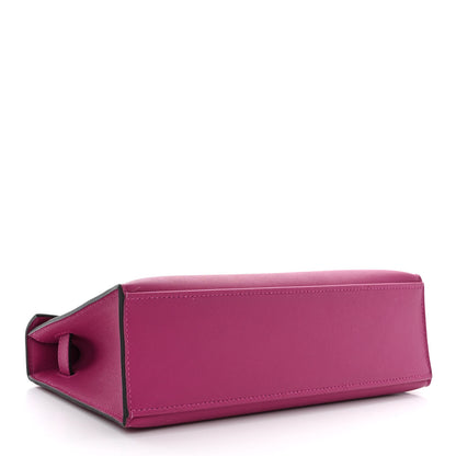 Hermes Swift Kelly Pochette Clutch Rose Pourpre 4 of 10