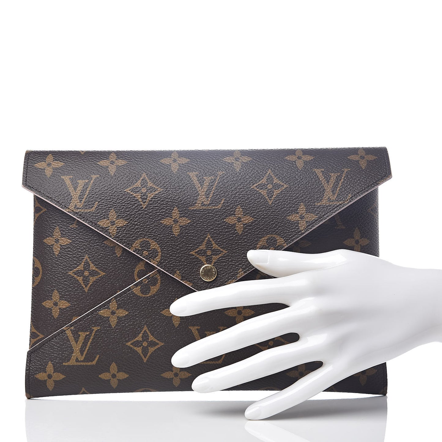 Monogram Large Kirigami Pochette Insert Rose Ballerine