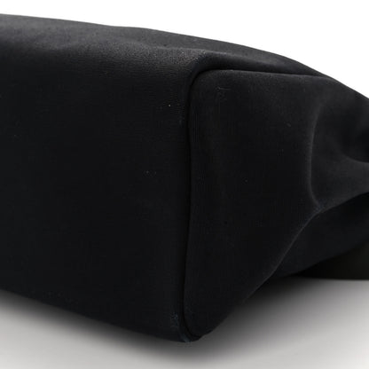 Hermes Toile Vache Calfskin Herbag 39 MM Black 9 of 12