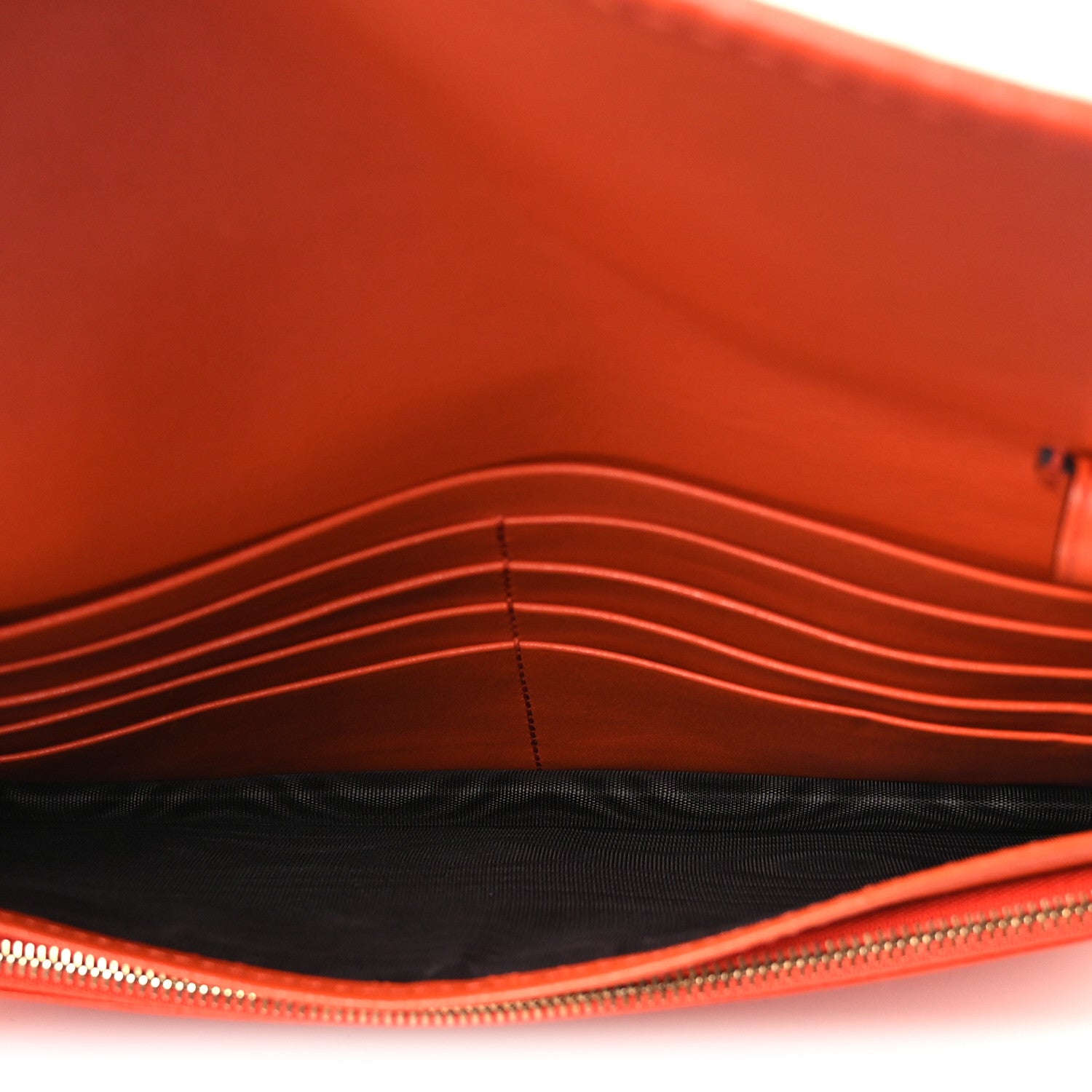 Gucci Soft Microguccissima Crossbody Wallet Sun Orange 5 of 10