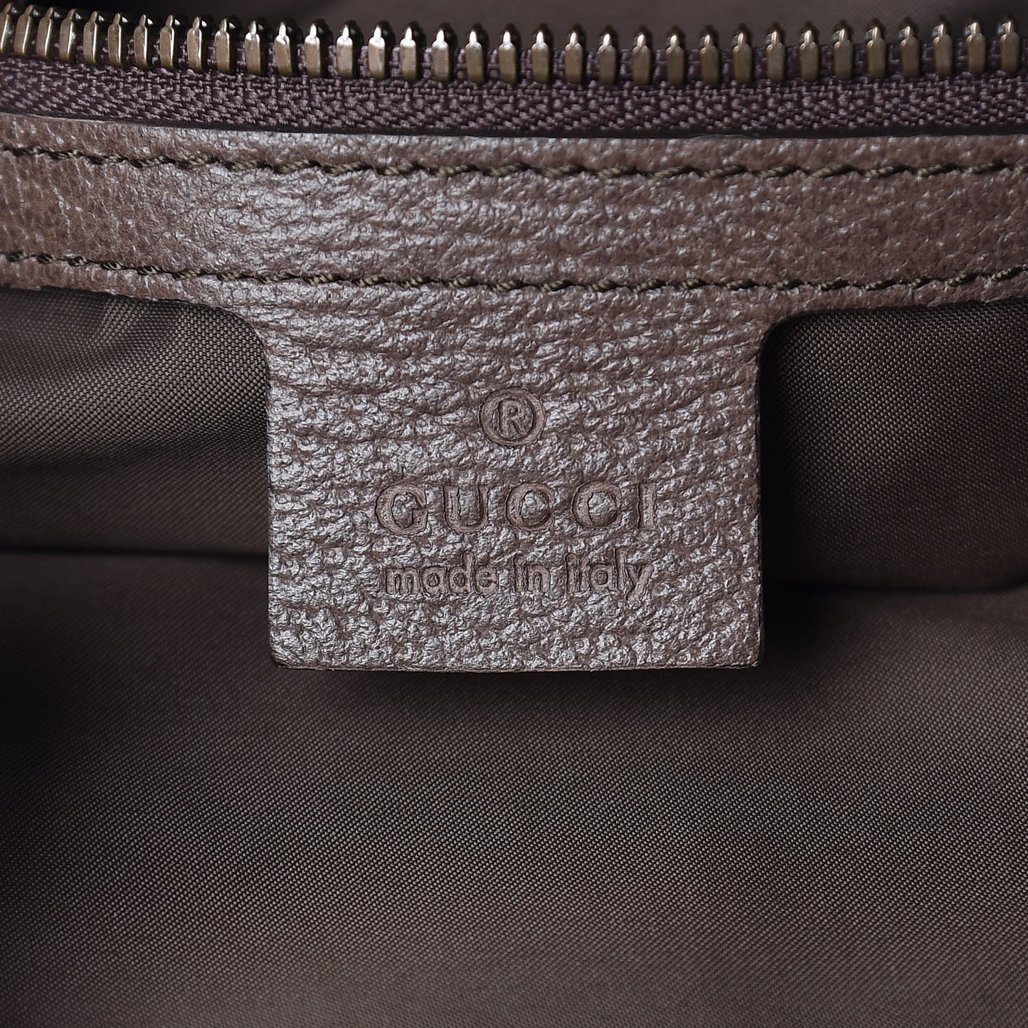 GG Supreme Monogram Neo Vintage Drawstring Backpack Beige New Acero Crop