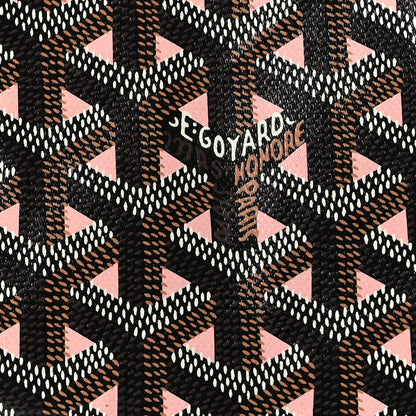 Goyard Goyardine Saint Louis Claire Voie GM Black Pink 8 of 10