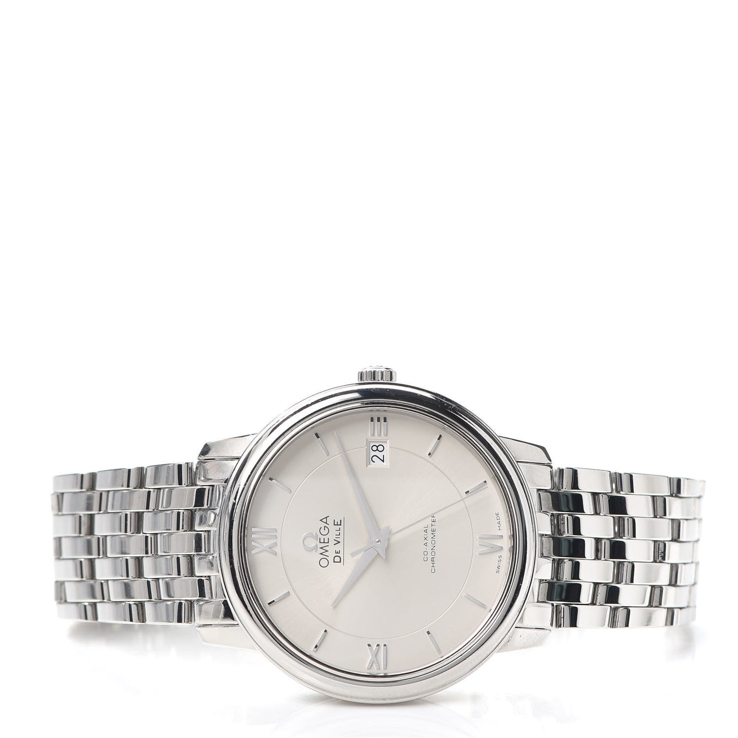 Stainless Steel 36mm De Ville Prestige Co-Axial Automatic Watch 424.10.37.20.02.001