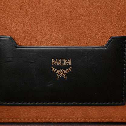 MCM Odeon Calfskin Small Berlin Crossbody Red 6 of 11