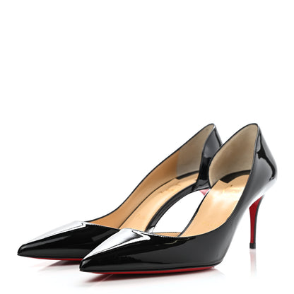 Christian Louboutin Patent Iriza 70 Pumps 39.5 Black 3 of 7