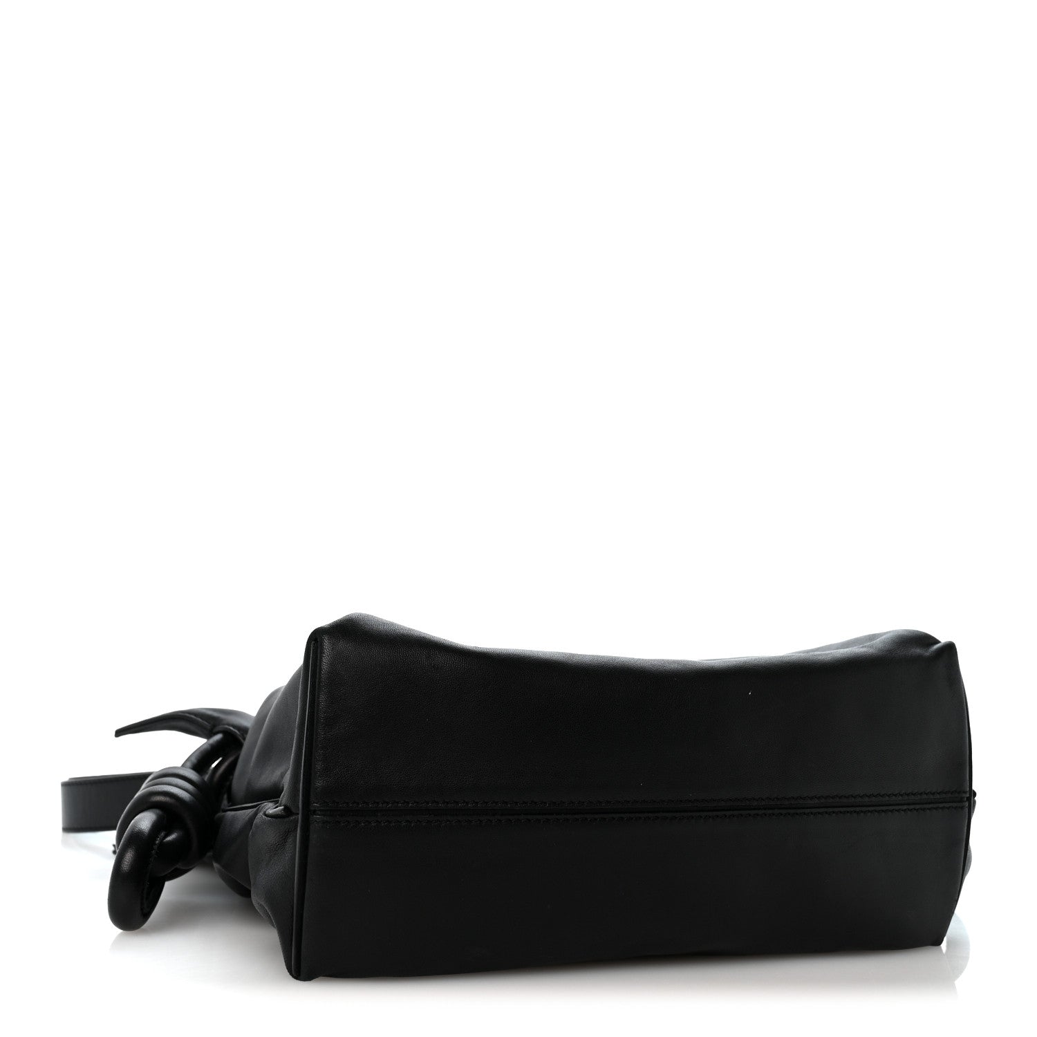 Loewe Calfskin Flamenco Knot Bag Black 3 of 12