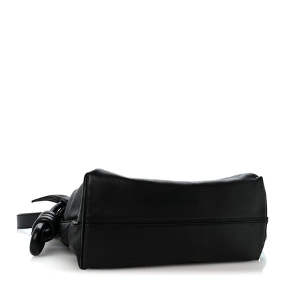 Loewe Calfskin Flamenco Knot Bag Black 3 of 12