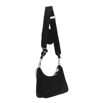 Prada Nylon Re-Edition 2005 Shoulder Bag Black 3 of 11