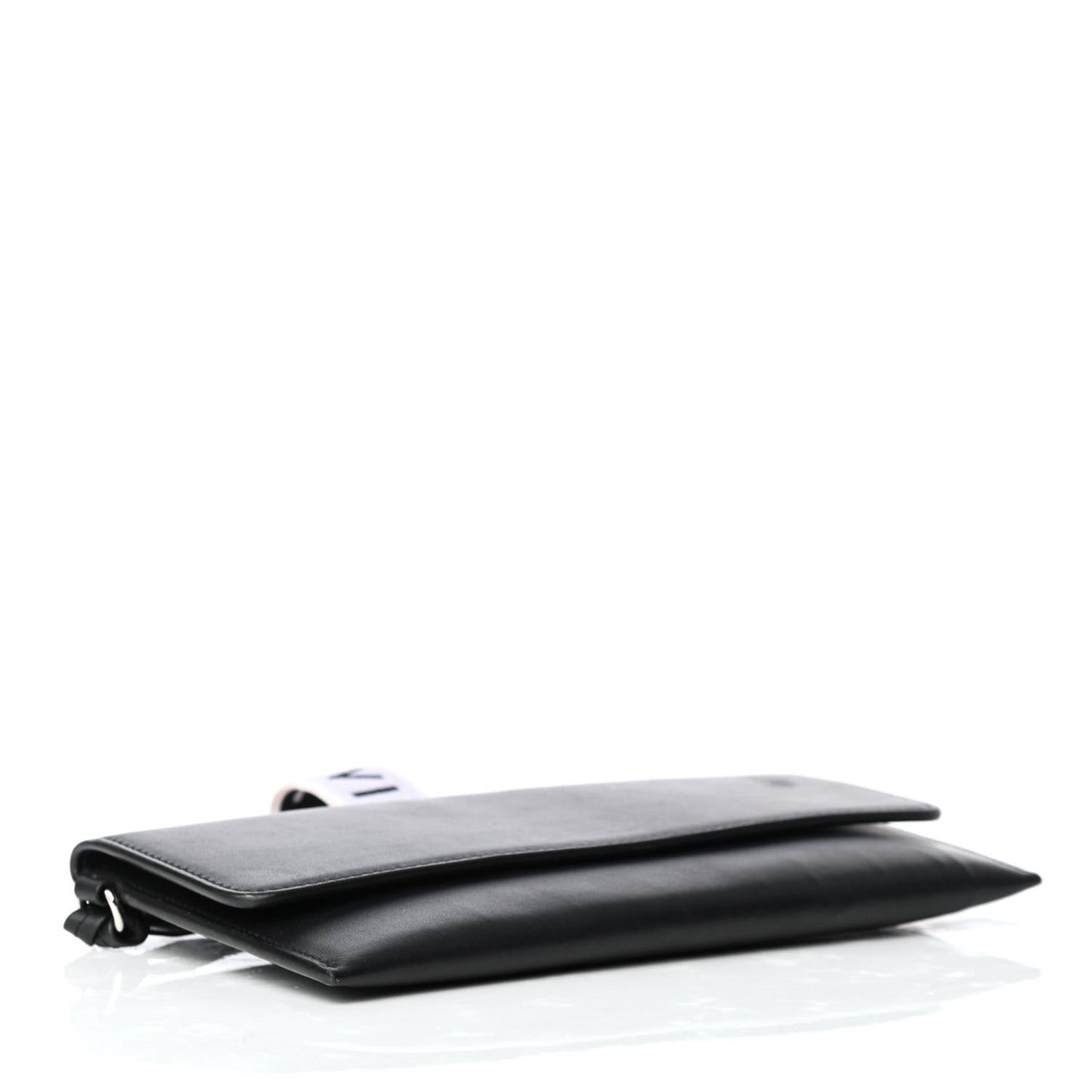 Calfskin 4G Flap Pouch Black