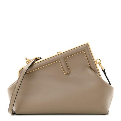 Fendi Shiny Nappa Small Fendi First Sand 1 of 10