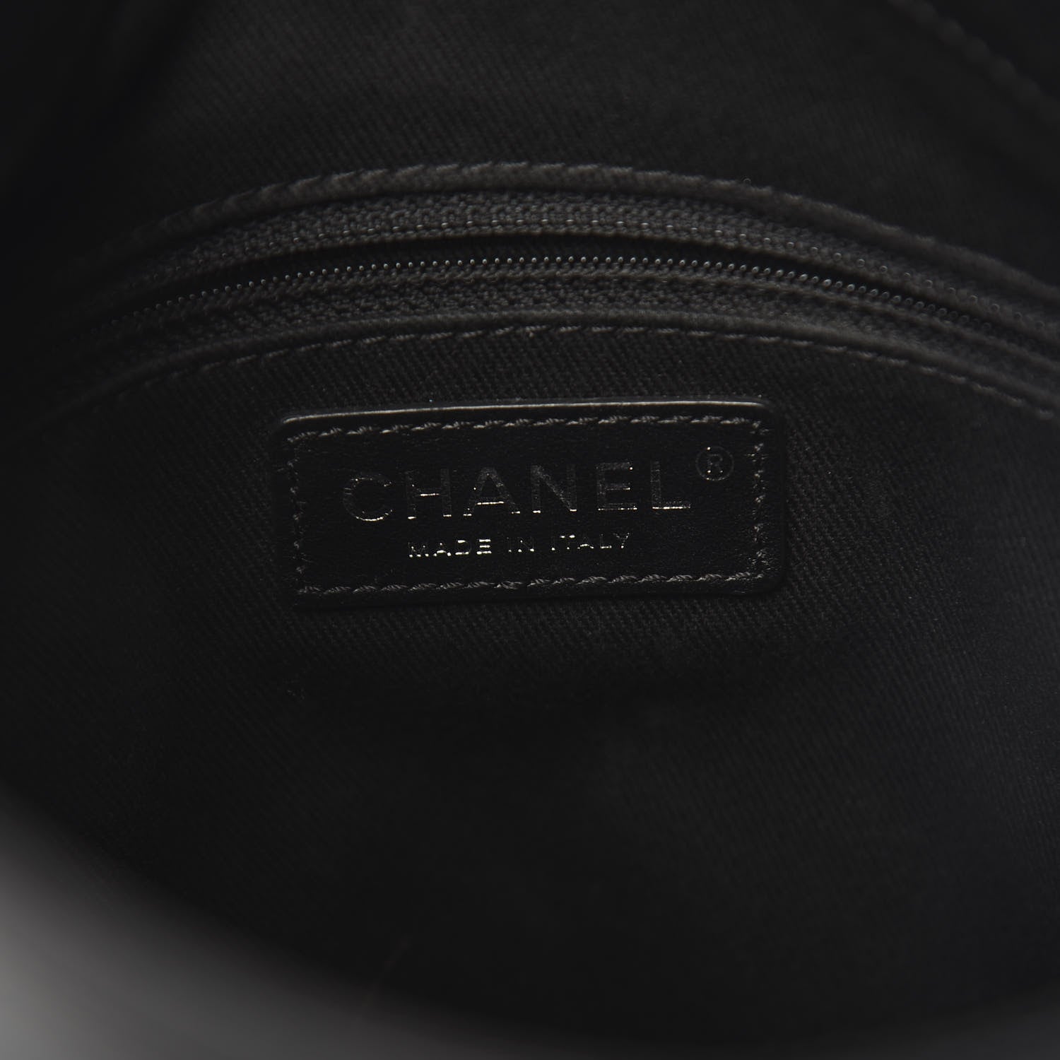 Chanel Calfskin Oser Sans Poser Messenger Black 7 of 13
